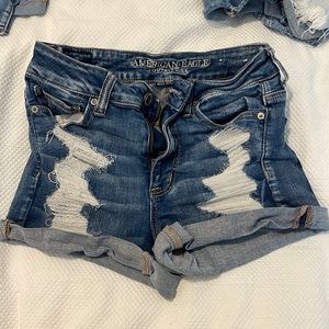 American Eagle next level stretch X high-rise Shortie size 6